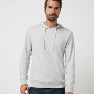 NWT Travis Mathew CLOUD WAFFLE HOODIE light grey small travismathew BRAND NEW